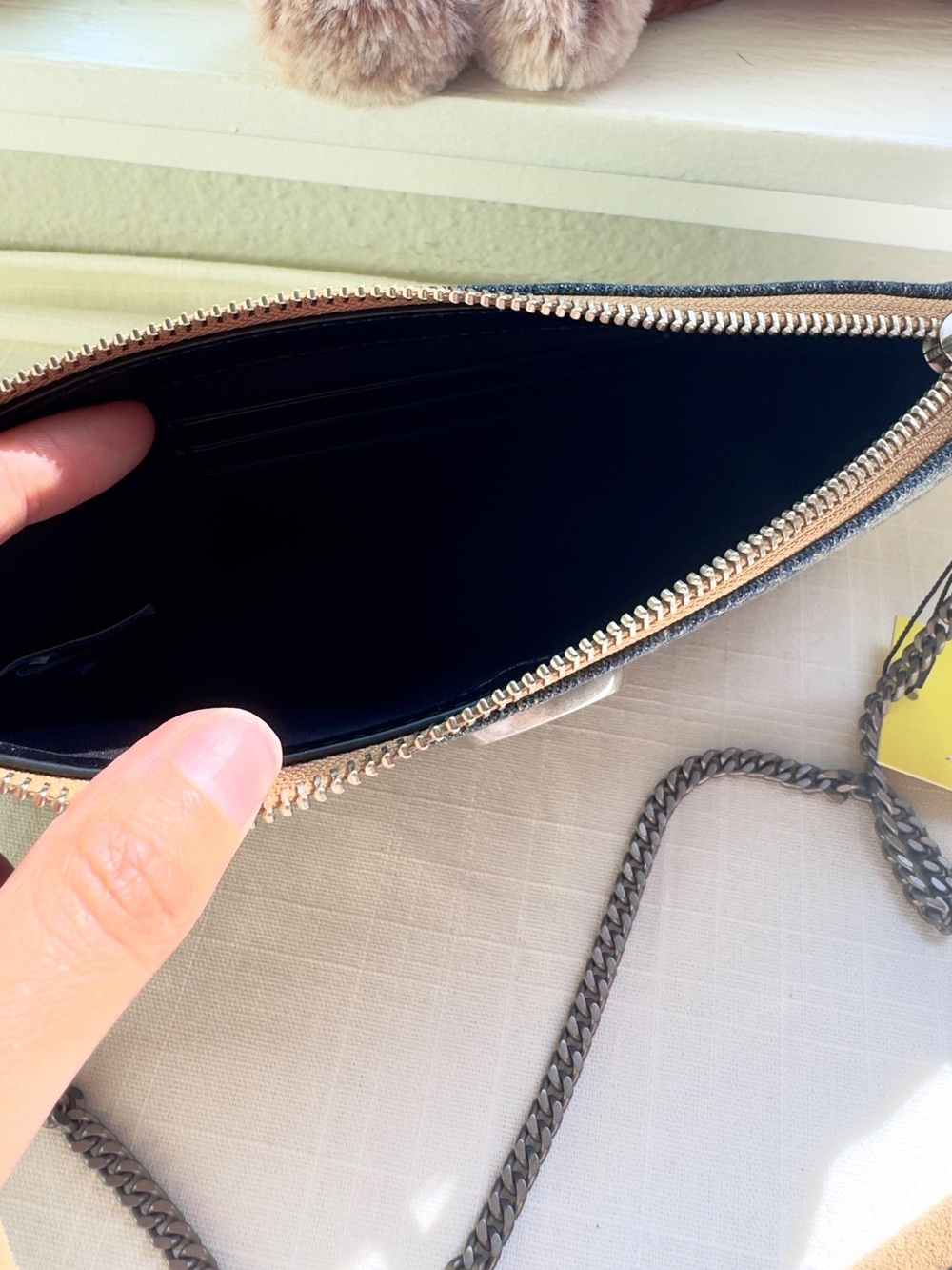 NWT 💙Marc Jacobs The Snapshot Denim Convertible Pochette - Picture 6 of 10